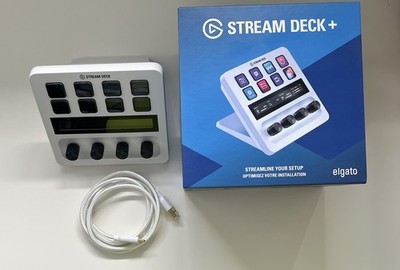 Elgato Stream Deck + / Weiß   Sehr guter Zustand   OVP - Control Panel