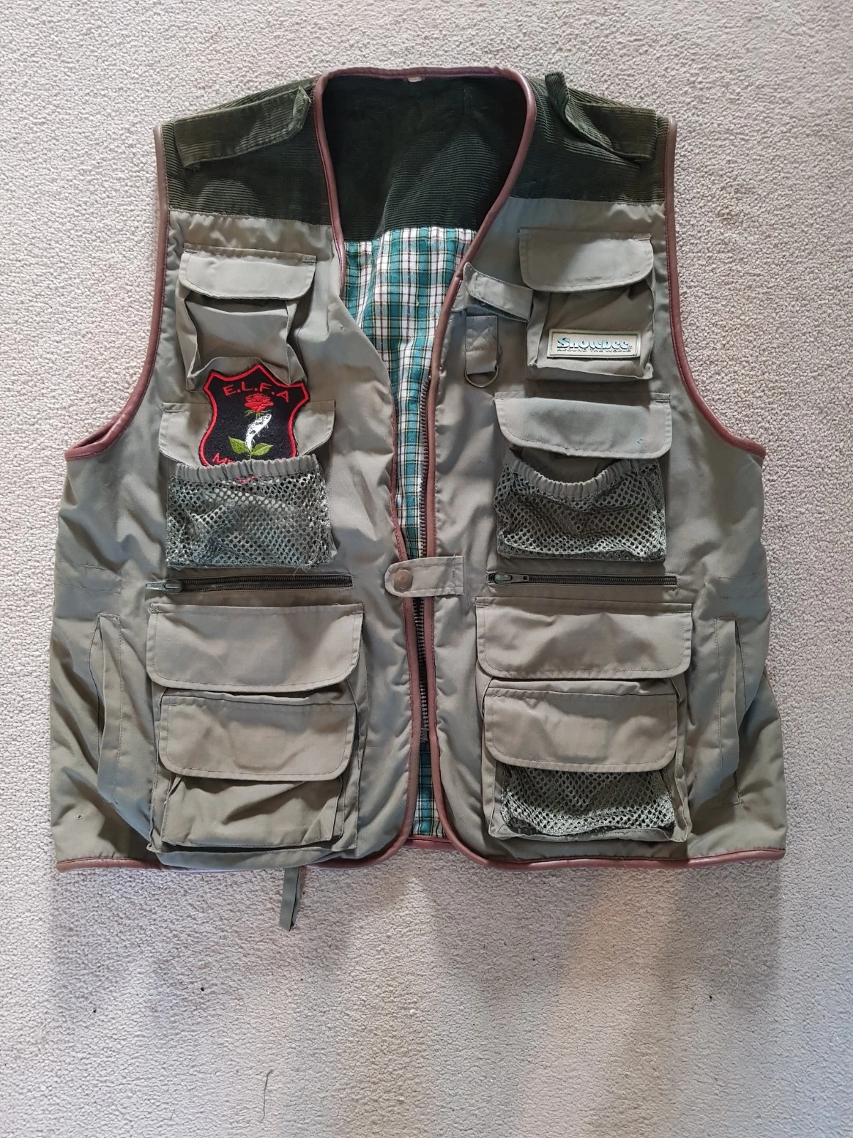 Vintage Snowbee Fly Fishing Vest Men’s - Size M
