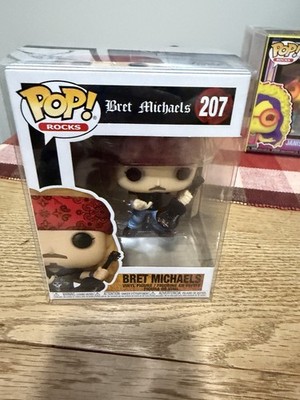 BRETT MICHAELS  From POISON Funko Pop Rick s #207 Vinyl Figure