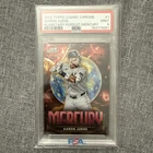 Aaron Judge Planetary Pursuit MERCURY 2025 Topps Cosmic Chrome PSA 9