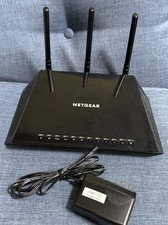 Netgear AC1750 Smart WiFi Router R6400 BUNDLE W/ POWER ADAPTER