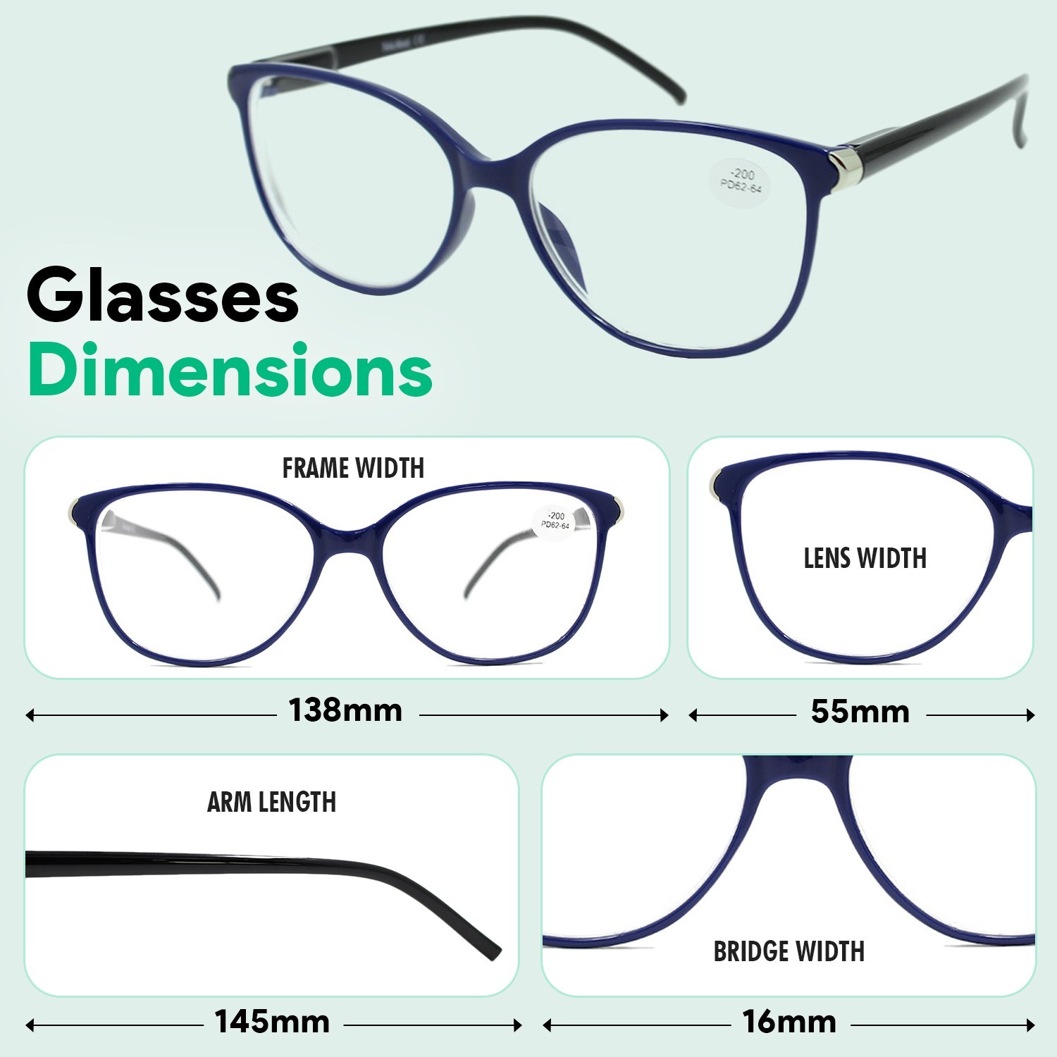 OPTIPAK déCORUM Readers Blue Light Blocking Computer Glasses for Men & Women