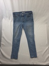 Levi's 711 Jeans Size 32 W32 L30 Womens Skinny Medium Wash Actual: 33x28.5