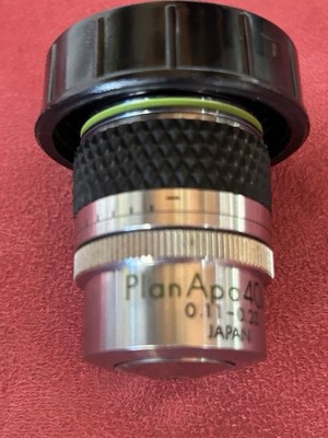 Olympus Plan Apo 40x/0.95 0.11-0.23 Infinity Microscope Objective BX IX AX