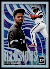 2020 Donruss Optic Illusions Eloy Jimenez Chicago White Sox #121A