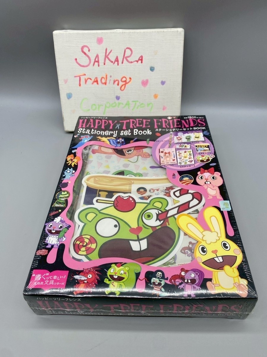 Happy Tree Friends HTF Stationery Set Book 2013 Unopened From