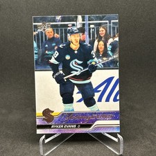 2023-24 Upper Deck Extended Series Ryker Evans Young Guns Rookie Card # 726. rookie card picture