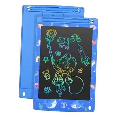 LCD Writing Tablet 8.5 Inch Electronic Writing Drawing Pads Blue 1 Pack