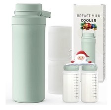 22Oz Breast Milk Cooler Bottle, Portable Milk Cooler for Breastmilk with 360  To