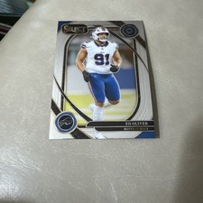Ed Oliver Club Level 2024 Panini Select Football Card #254 Buffalo Bills