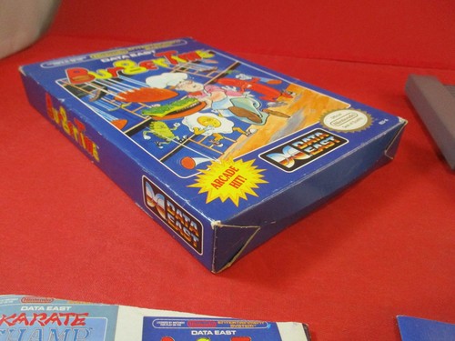 Burger Time (Nintendo NES) COMPLETE w/ Box manual game WORKS! Burgertime - Picture 7 of 18