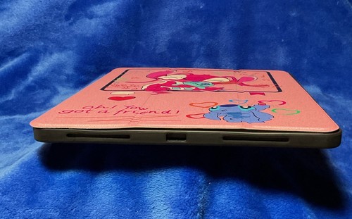 Disney 12.9” iPad Case Cover Tri Fold Front Lilo And Stitch W/Angel NEW IN PKG - Picture 7 of 7
