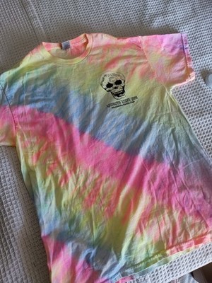 Mangrove Mike's Cafe Islamorada Florida Keys Medium Tie Dye Short Sleeve Shirt
