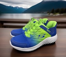 Skechers Hands Free Swift Fit Running Walking Shoes Boys Kids Sz 2