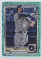 2020 Bowman Chrome Prospects Aqua Shimmer Refractor 27/125 Tristen Lutz 9hx