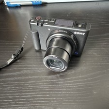 Sony ZV-1 Compact Digital Camera 20.1MP 4K w/ Zeiss Lens, Case, Batteries