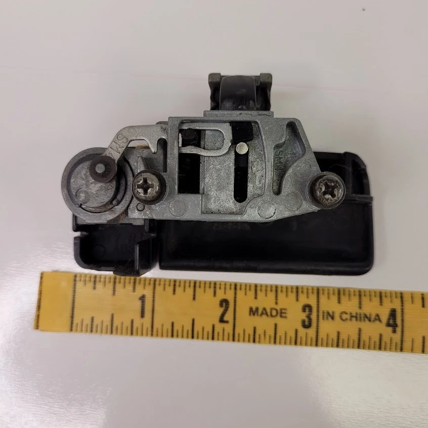 Guantera Acura Integra 1994-2001 manija de bloqueo de pestillo con tornillos negra sin llave OEM Foto 4 de 4