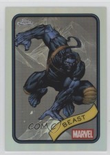 2025 Topps Chrome Marvel Comics Refractor Beast #177 1uu2
