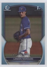 2023 Bowman Draft Chrome Sky Blue Refractor Landen Maroudis #BDC-138 03ox