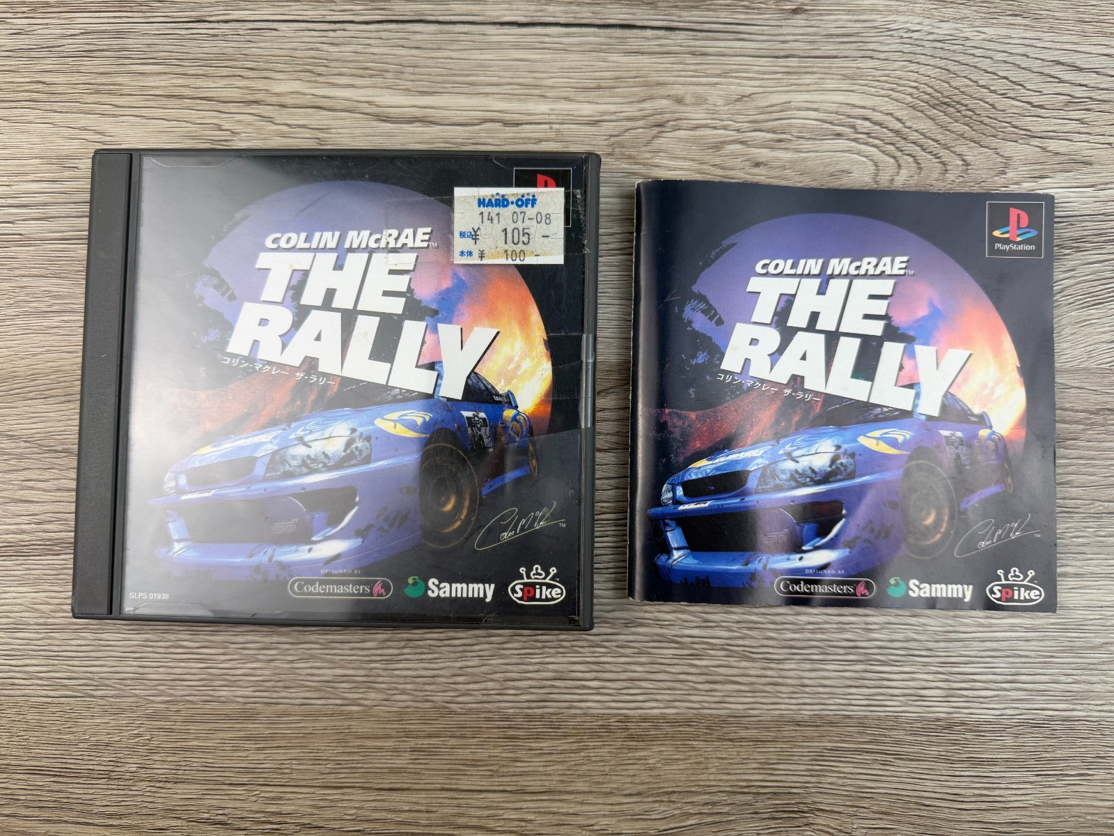 Colin McRae The Rally Playstation Japan NTSC PS1