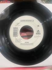 Alanis Morissette, "Ironic" / "Forgiven" jukebox 45 RPM VG++