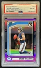 2024 Donruss Caleb Williams Optic Rated Rookie Preview Pink #327 Bears PSA 8