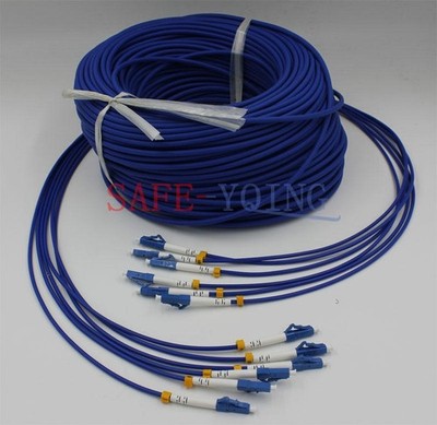 150M Fiber Patch Cord Indoor Armored Fiber Cable LC-LC 6   SingleMode 9/125 *mn