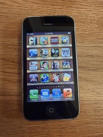 160 Games Apple iPhone 3GS 32GB White AT&T Rare Games Voltron Resident Evil
