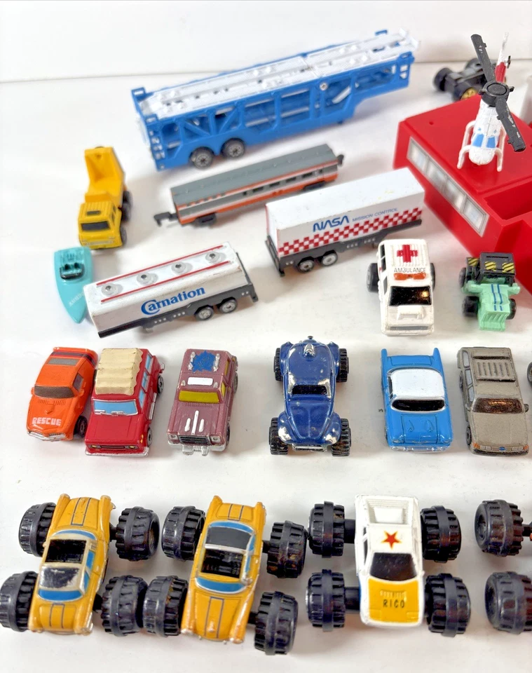 Micro Machines 60+ Piece Lot HUGE Collection Semi Carrier Vintage Star Wars - Image 2 of 4