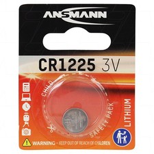 Ansmann CR1225-BP1(A) 1516-0008 Ansmann CR1225 Consumer Lithium Battery Coin