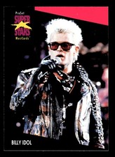 1991 PRO SET SUPERSTARS MUSICARDS #188 Billy Idol
