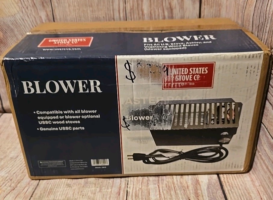 US Stove Company CB36  Blower for Vogelzang Ashley  Wood Stove, NEW IN BOX.