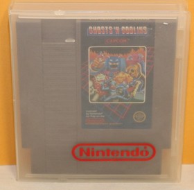 Ghosts n' Goblins NES Nintendo Cartridge Storage only Tested WORKS