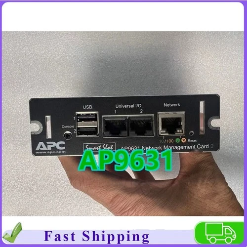 APC AP9631 UPS Environmental Monitoring Network Management Card Fast Shipping
