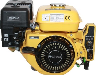 Benzinmotor E-Starter BM-208E  Kartmotor 7,0 PS Motor Industriemotor Standmotor
