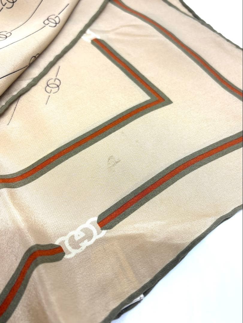 Auth GUCCI Interlocking Sherry Line Large Scarf 1… - image 7