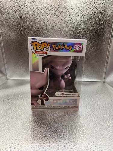 Mewtwo Pokemon Pearlescent Funko POP Pokemon Center Exclusive 581