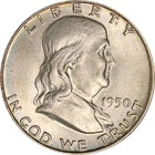1950-D Franklin Half Dollar