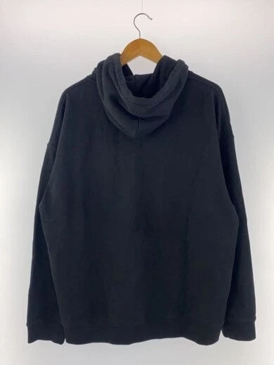 Felpa felpa con cappuccio LOEWE Anagram in pelle con toppa XL cotone BLK H526Y25X15 felpa