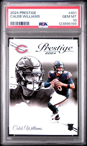 2024 Panini Prestige Caleb Williams #401 PSA 10