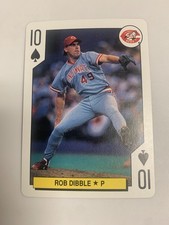 1991 Baseball Playing Cards Rob Dibble Cincinnati Reds