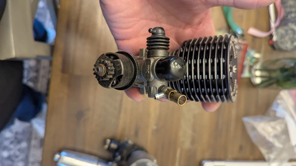 Motores Nitro FX K5 .21 de Motor Hudy 1/8 Nitro Buggy Truggy Foto 2 de 4