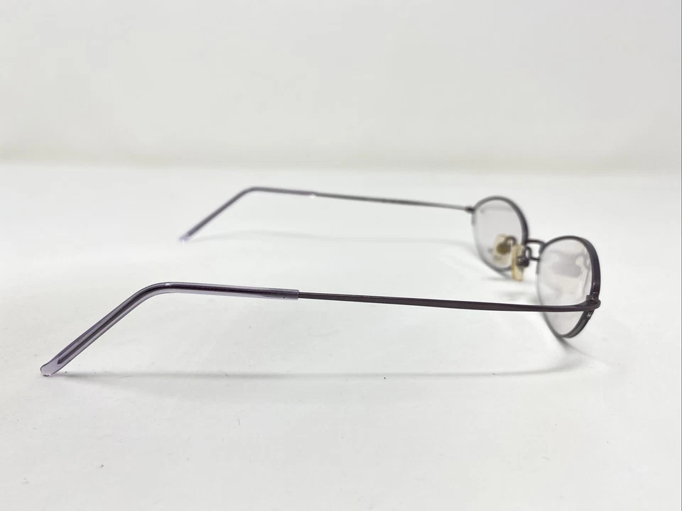 Marco de gafas Vera Wang Japón V24 LC 47-16-133 púrpura lila medio borde RN43 Foto 4 de 4