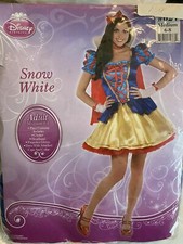 BRAND NEW Disney Princess Snow White Adult HALLOWEEN Costume-5 PIECE-SZ M 6-8