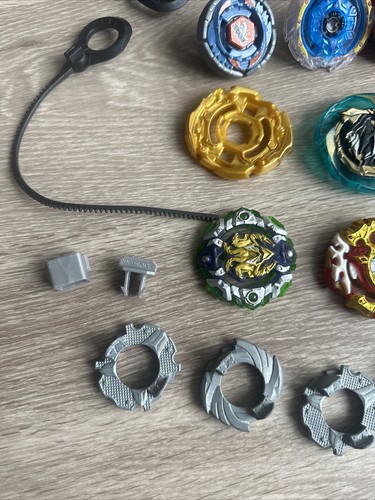 Takara Tomy Beyblade Burst God Nightmare Longinus Lot Of 9 With Extra Parts - Picture 2 of 14
