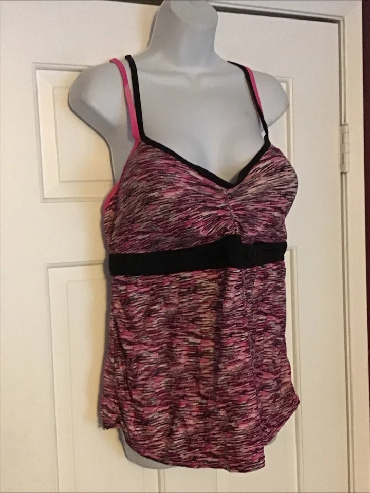 Top de bikini tropical escape swim para mujer talla 18 acolchado Foto 4 de 4