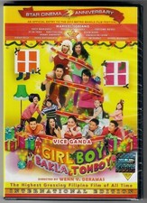 Tagalog Movie DVD "Girl, Boy, Bakla, Tomboy" (2014) with English Subtitles