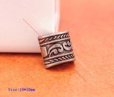 50X Silver Western Arched Flower Rivet Stud Leathercraft Belt Decor Concho 10MM