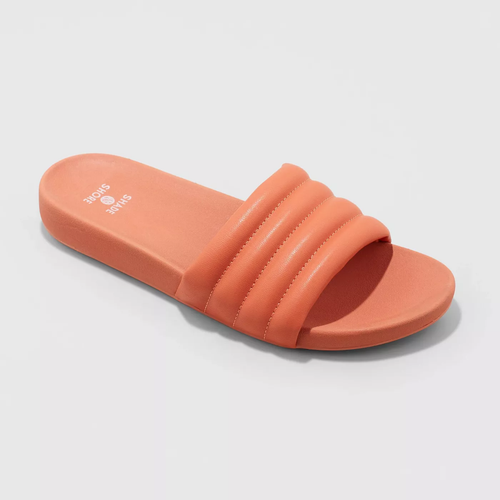 wide slide sandals