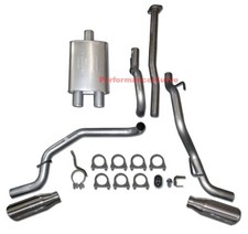 05-12 Toyota Tacoma 4.0 Catback Dual Exhaust Side Exit W 14 Big Max Turbo
